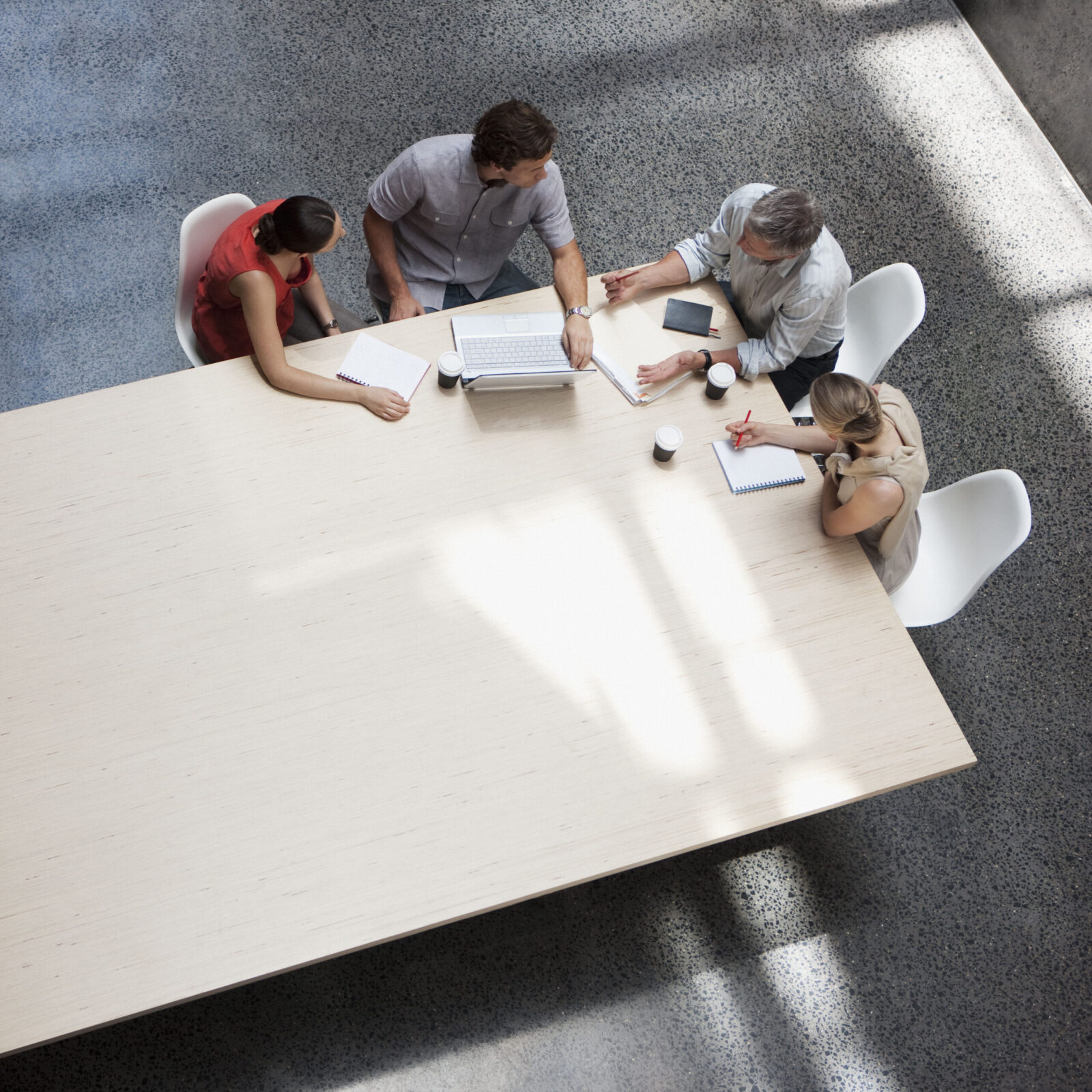 Board room meeting